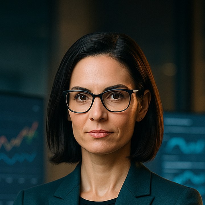 Portrait representing Sloane, market intelligence.